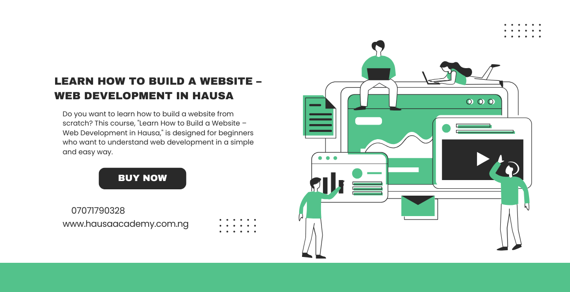 Learn How to Build a Website – Web Development in Hausa